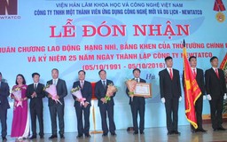 Newtatco đón nhận Huân chương Lao động hạng Nhì