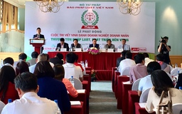 Tôn vinh doanh nghiệp, doanh nhân thượng tôn pháp luật, phát triển bền vững