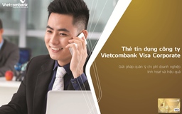 Ra mắt thẻ tín dụng công ty Vietcombank Visa 