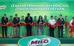 Nestle khánh thành nhà máy gần 1.600 tỷ đồng tại Hưng Yên