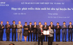 Vinamilk đầu tư nuôi bò sữa công nghệ cao tại Hà Nội