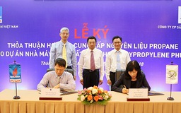 Bảo đảm nguồn nguyên liệu Propane cho nhà máy hạt nhựa Phú Mỹ