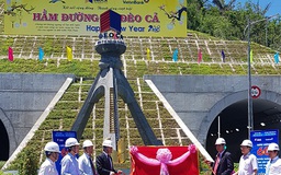 Hầm đường bộ Đèo Cả được chọn là công trình tiêu biểu ngành xây dựng