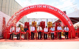 Khánh thành nhà máy sản xuất cọc bê tông ly tâm Đồng Tâm 