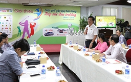 Bình Điền đồng hành với hoạt động gây Quỹ học bổng tiếp sức đến trường
