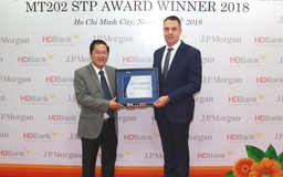 HDBank có 'Dịch vụ thanh toán quốc tế xuất sắc toàn cầu'