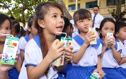 Vinamilk được chọn là đơn vị cung cấp sữa học đường cho Hà Nội