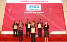 Kienlongbank: 2 năm liền thuộc TOP 500 doanh nghiệp có lợi nhuận tốt nhất