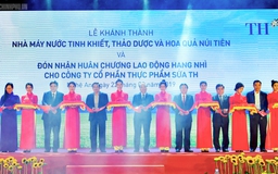 Thủ tướng dự khánh thành nhà máy nước tinh khiết, hoa quả, thảo dược lớn nhất miền Trung