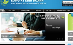 Hà Nội dẫn đầu về đăng ký doanh nghiệp qua mạng