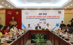 Trao Giải Vàng chất lượng quốc gia cho 22 doanh nghiệp