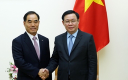 Phó Thủ tướng Vương Đình Huệ tiếp Chủ tịch Tập đoàn KRC
