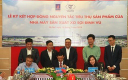 PVTex ký kết hợp đồng nguyên tắc tiêu thụ xơ sợi tổng hợp