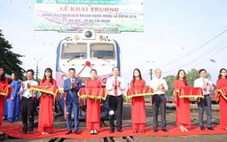 Đã có tàu hàng chạy tuyến Bắc-Nam chỉ hết 40 giờ