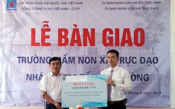 PV GAS hỗ trợ xây dựng trường học ở vùng khó khăn