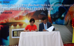 Hợp tác phát triển điện mặt trời khu vực Tây Nguyên
