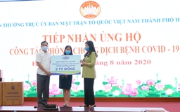 Vinamilk ủng hộ Hà Nội và 3 tỉnh miền Trung 8 tỷ đồng chống dịch COVID-19