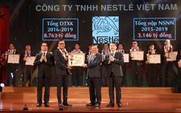 Nestlé Việt Nam lọt vào tốp 30 đơn vị nộp thuế tiêu biểu 