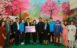 EVNNPC tặng sân chơi thiếu nhi cho Bệnh viện Đa khoa tỉnh Yên Bái