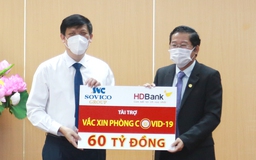 Sovico Group và HDBank ủng hộ 60 tỷ đồng cho vaccine phòng COVID-19