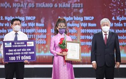 HDBank được mở thêm 3 tài khoản ủng hộ Quỹ Vaccine