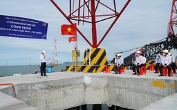 EVNSPC xuất quân kéo dây vượt biển công trình đường dây 220 kV Kiên Bình-Phú Quốc