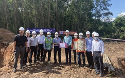 Dồn lực thi công đường dây 500 kV Vân Phong-Vĩnh Tân