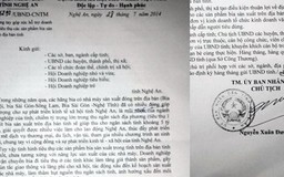 Các địa phương yêu cầu mua bia, xi măng bị nhắc nhở