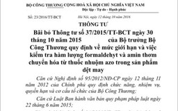 Bộ trưởng Trần Tuấn Anh chính thức bãi bỏ Thông tư 37