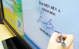 Xem xét kiến nghị về việc thu 3.000 đồng một chữ ký số