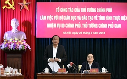 Tổ công tác của Thủ tướng báo cáo Chính phủ kết quả kiểm tra