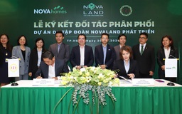 Novaland hợp tác với các đơn vị phân phối uy tín