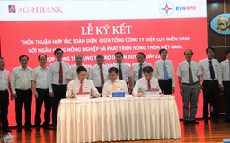EVNSPC ký kết thỏa thuận hợp tác với Agribank  