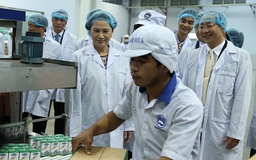 Chủ tịch Quốc hội thăm nhà máy sữa của Vinamilk tại Campuchia
