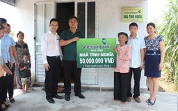 Vietcombank tặng nhà tình nghĩa cho gia đình chính sách tại Quảng Nam