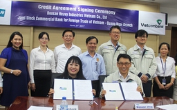Vietcombank cấp tín dụng 2.271 tỷ đồng cho Doosan Vina