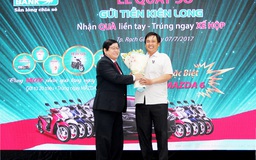 Khách hàng trúng thưởng lớn khi gửi tiền tại Kienlongbank