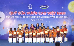 Vinamilk trao 66.000 ly sữa cho trẻ em Vĩnh Phúc dịp Trung thu