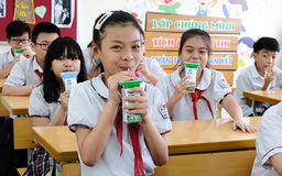 Hà Nội tham gia chương trình Sữa học đường đạt tỷ lệ 87,7%