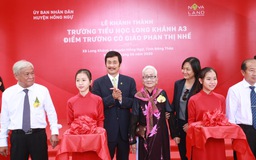 Thêm trường chuẩn quốc gia khánh thành tại Đồng Tháp