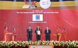 Petrovietnam duy trì vị trí hàng đầu các DN lớn nhất Việt Nam