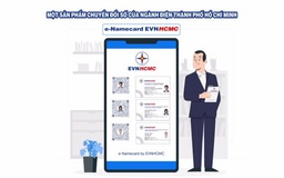 EVNHCMC số hóa hoạt động giao tiếp với danh thiếp điện tử