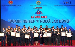 BIDV xuất sắc nhận giải thưởng 'Doanh nghiệp vì người lao động' năm 2017