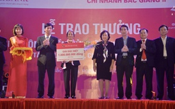 Khách hàng của Agribank nhận giải đặc biệt 1 tỷ đồng