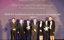 BIDV Ngân hàng Bán lẻ tốt nhất Việt Nam 4 năm liên tiếp