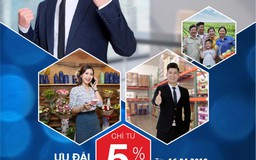 Vay kinh doanh “Đồng hành Vững bước” với lãi suất ưu đãi chỉ từ 5%/năm