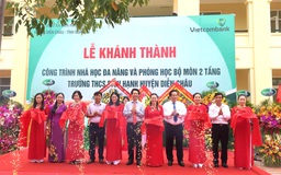 Khánh thành công trình nhà học tại xã nghèo ở Nghệ An
