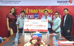 Sau 2 năm, khách hàng đã trúng thưởng jackpot 2.329 tỷ đồng