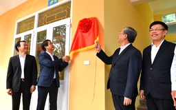 Vietcombank bàn giao công trình lớp học xã nghèo cho Yên Bái
