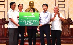 Vietcombank tài trợ 3 tỷ đồng xây dựng 8 phòng học tại Bình Phước